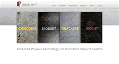 Desktop Screenshot of integratedpolymer.com